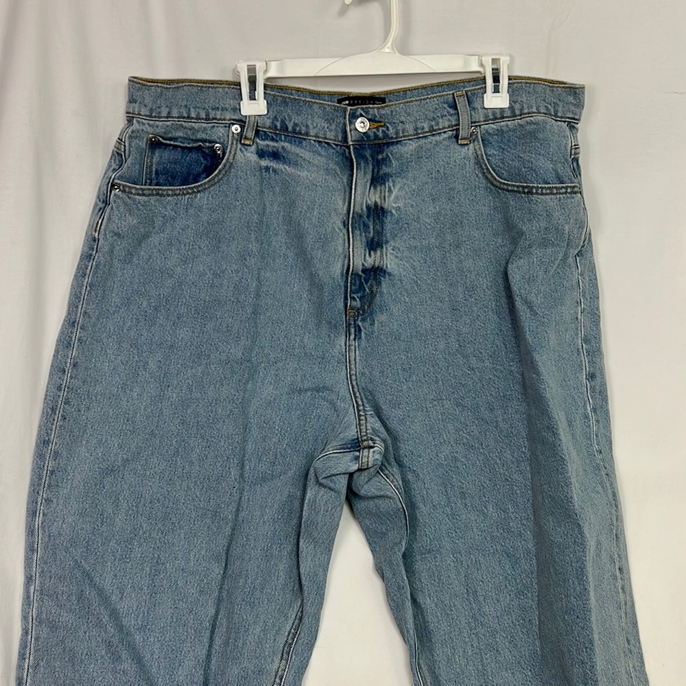 #0954 Asos Design Plain Light Blue Jeans | Size: 16/32